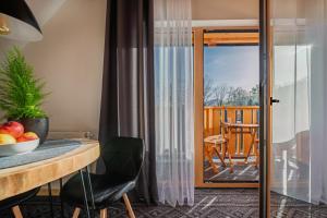 Balkón alebo terasa v ubytovaní Tamok Lifestyle Villa