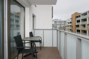 Μπαλκόνι ή βεράντα στο Apartament "Sevach" Kołobrzeg