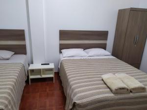 Cama o camas de una habitación en El Huaranguito