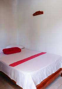 Postel nebo postele na pokoji v ubytování Hotel La Casona - San Luis