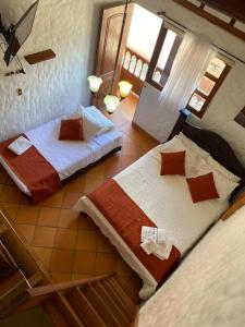Cama o camas de una habitación en Hotel - Hospedería Villa Palva