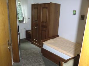 Postel nebo postele na pokoji v ubytování Hotel Die Clus