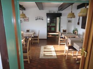 Posezení v ubytování Hotel Die Clus