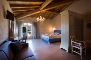 Posteľ alebo postele v izbe v ubytovaní Agriturismo Pratello + 37 fotografií