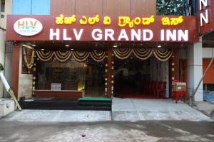 a hiya grand inn entrance to a building at HLVGRANDINN in Bangalore