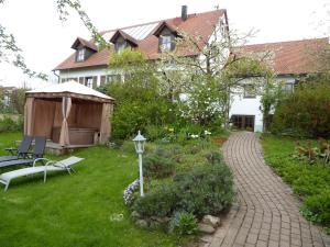Zahrada ubytování Pension Rosengärtchen