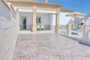Balkon lub taras w obiekcie Chalet Puente Tabla