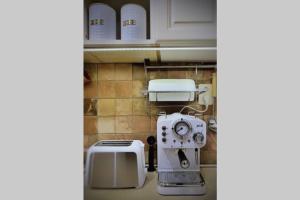 A kitchen or kitchenette at The Secret Lodge- NEW with private GARAGE, entire house