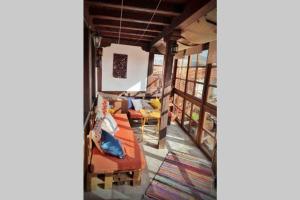 A seating area at The Secret Lodge- NEW with private GARAGE, entire house