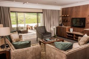 Et sittehjørne på Drakensberg Sun Resort