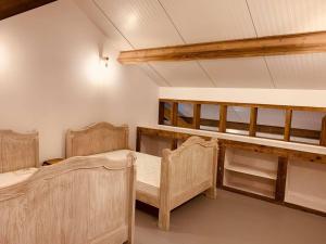Postel nebo postele na pokoji v ubytování MMGhome - Gîte à la ferme