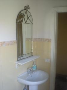 A bathroom at Nel Colle