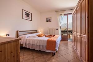 A bed or beds in a room at casa chiara