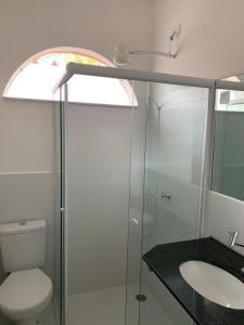 Koupelna v ubytování Viva Barê Pousada