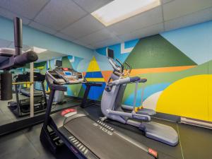 Fitness centrum a/nebo fitness zařízení v ubytování The Cedars Inn Hotel & Convention Centre