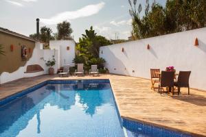 The swimming pool at or close to Casa de campo Canoret, Benissa, Alicante , Spain