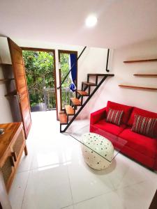 Posezení v ubytování Cornerstone Bali Coworking