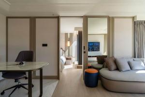 Area soggiorno di Hanns House