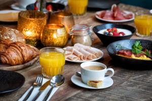 Opțiuni de mic dejun disponibile oaspeților de la Broeck Oudewater