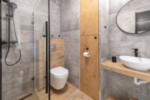 Koupelna v ubytování Apartament Skandynawski z balkonem - Dream Apart + 13 fotografií