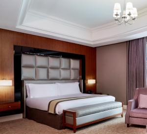 Katil atau katil-katil dalam bilik di Best Plaza West Bay Hotel