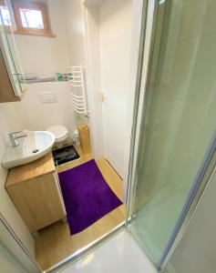 Koupelna v ubytování Nojinaksy