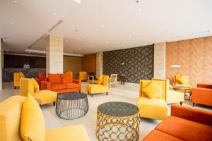 Posezení v ubytování Hotel Da Flamingo