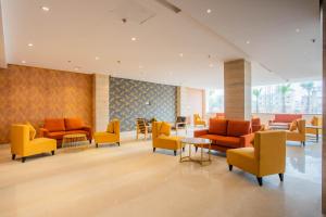 Posezení v ubytování Hotel Da Flamingo