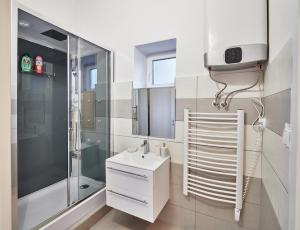 Kúpeľňa v ubytovaní Apartmán BB centrum