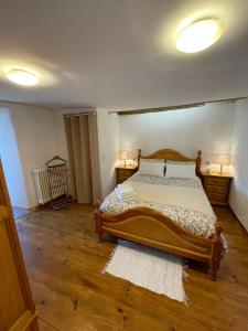 Postel nebo postele na pokoji v ubytování Cal Masuret