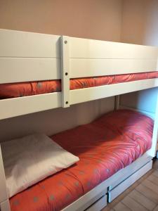 Двох'ярусне ліжко або двоярусні ліжка в номері STUDIO CABINE PIED DES PISTES