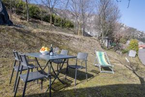 A garden outside casa chiara
