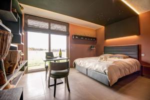 Postel nebo postele na pokoji v ubytování B&B Finis terrae