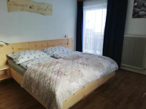 Postel nebo postele na pokoji v ubytování Silzerhof