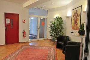 Area lobi atau resepsionis di Hotel Wittgensteiner Hof