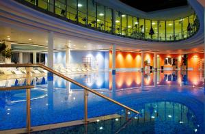 a large swimming pool on a cruise ship at centrovital Hotel Berlin in Berlin
