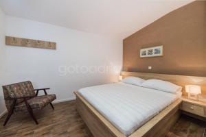 Postel nebo postele na pokoji v ubytování City Central Apartments Dolore