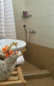 Kylpyhuone majoituspaikassa Stergios_Apartments 06