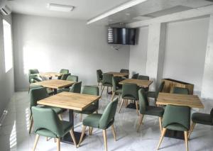 Posezení v ubytování Garni Hotel Mala Moskva