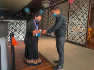 入住Spring Sky Mughalsarai By ShriGo Hotels的客人