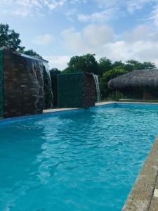 Swimmingpoolen hos eller tæt på CAMPO y PLAYA OLON HACIENDAS