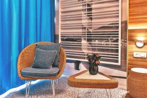 Posezení v ubytování Carine Hotel Kumbor Superior