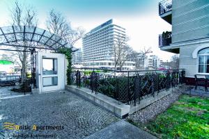 Budynek, w którym mieści się apartament