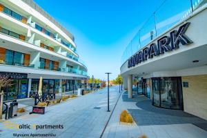 Budynek, w którym mieści się apartament