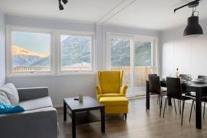 Χώρος καθιστικού στο Hardangerpark AS