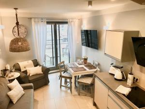 אזור ישיבה ב-Edel Exclusive Apartments Villa Marea 102 Especially for You