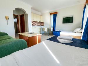 Postel nebo postele na pokoji v ubytování Afytos Bodrum