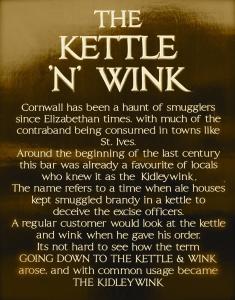 arittenrittenrittenrittenrittenritteniction of a kettlerntwritten at The Western in St Ives