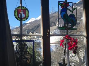 Nespecifikovaný výhled na hory nebo výhled na hory při pohledu z bed and breakfast