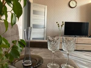 Televisyen dan/atau pusat hiburan di Apartment Sobornaya 54